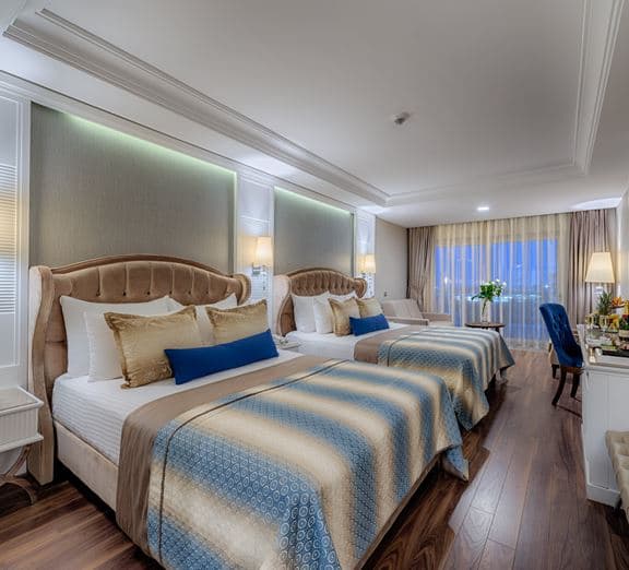 DELUXE QUADRUPLE ROOM Номера