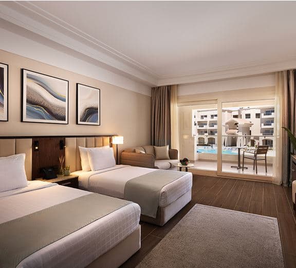 CORAL PREMIUM ROOM POOL VIEW Номера