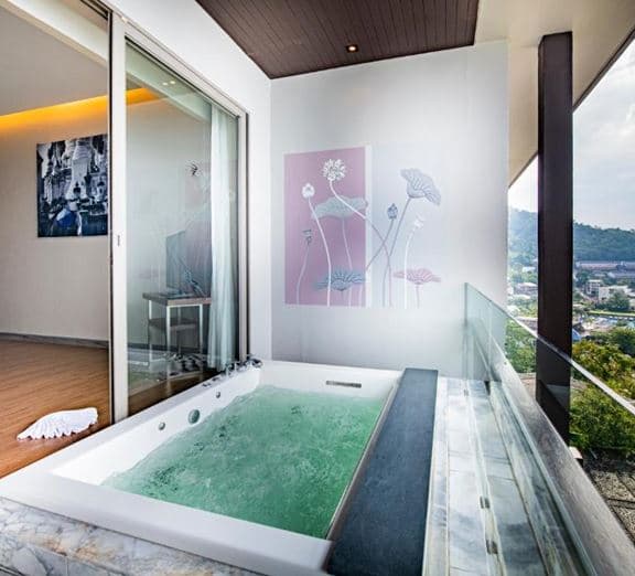 Sea View Jacuzzi Grand Suite Номера