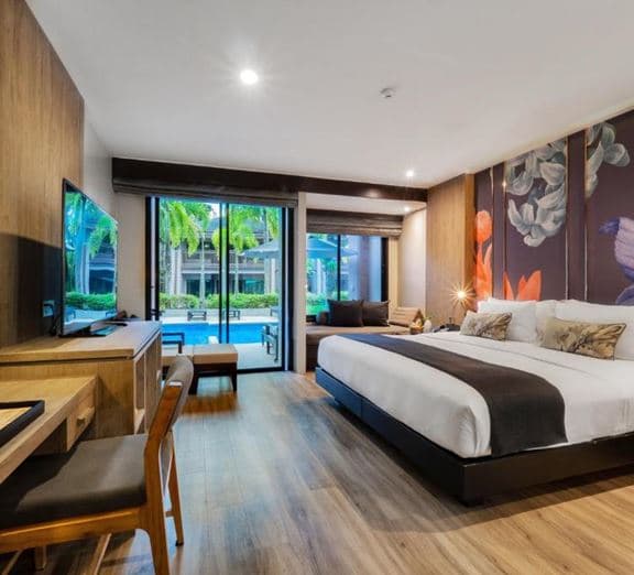Pool Access Room Номера