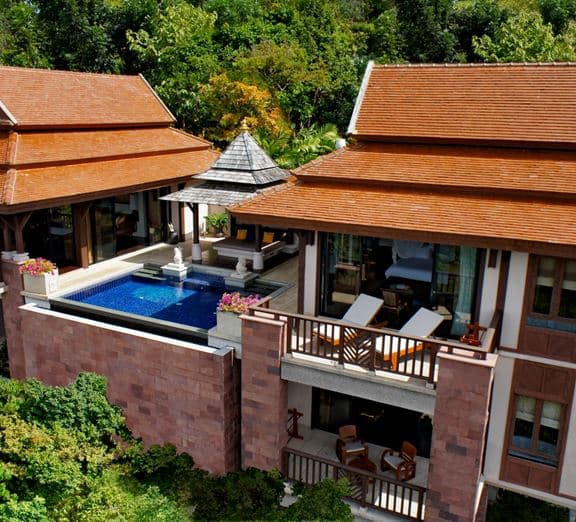 Hillside Ocean View Private Pool Villa Two Bedrooms Номера
