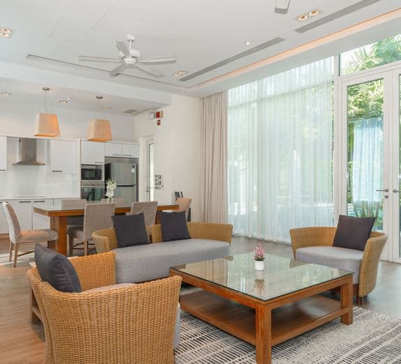 VG3B-3 Bedroom Pool Villa with kitchen (410 sqm) Номера