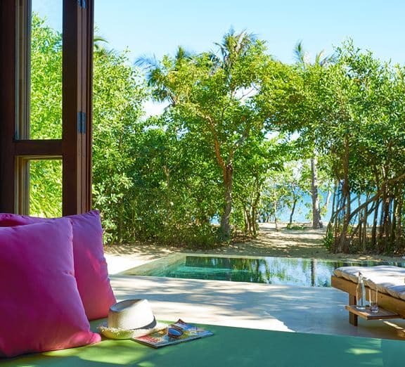 2 BROOM BEACH FRONT POOL VILLA Номера