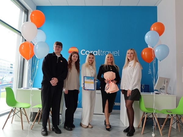 Сеть Турагентств Coral Travel пополнилась новым офисом 